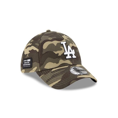 Los Angeles Dodgers Gorra | New Era MLB Armed Forces Weekend 39thirty Stretch Fit Cap Mexico - Verdes